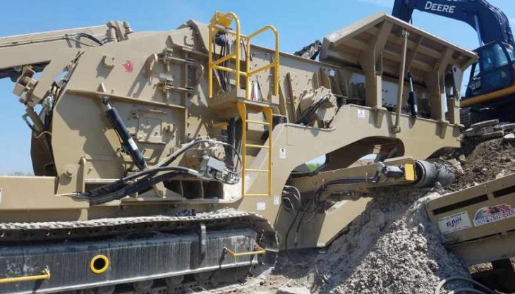 KPI's FT4250CC horizontal shaft impact crusher KPI FT4250CC horizontal shaft impact crusher